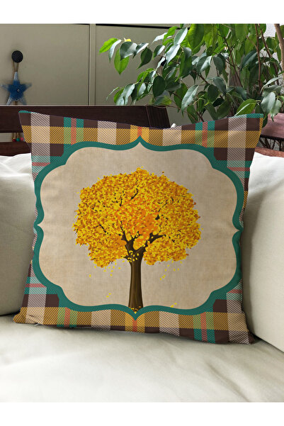 Evmila Есенна тематична калъфка за възглавница 43X43