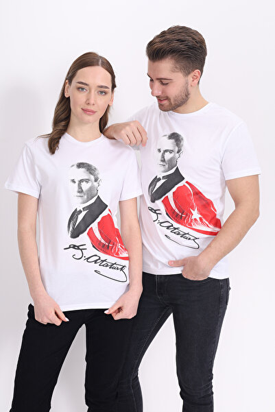 Toontoy Μπλουζάκι Unisex Ataturk με τύπωμα 23093