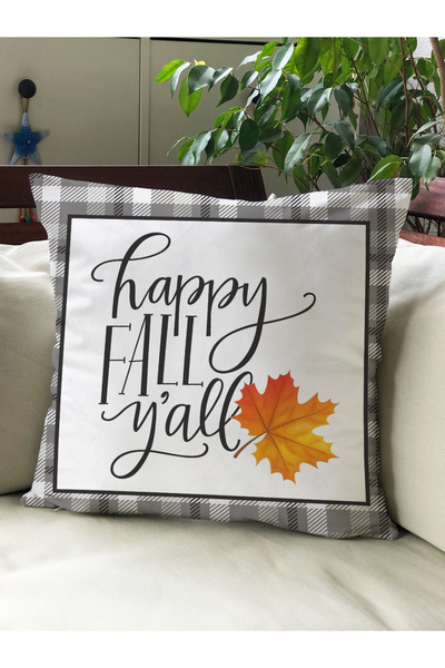 Evmila Есенна тематична калъфка за възглавница 43X43