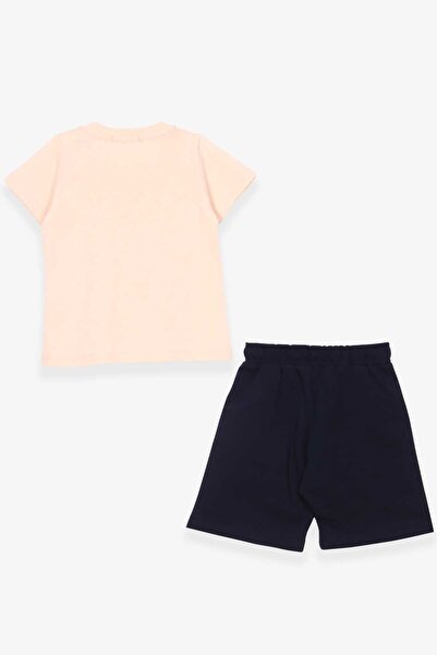 Breeze Baby Boy Shorts Set Polar Bear Printed 9 Months-3 Years, Beige