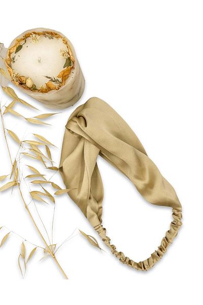 ICON SILK 100% μεταξωτό κεφαλόδεσμο (ΣΑΜΠΑΝΙΑ)