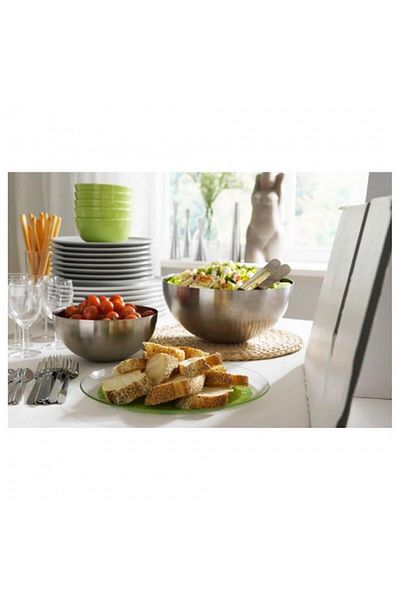 IKEA Stainless Steel Serving Bowl - 12 Cm, Blanda Blank, 30081467