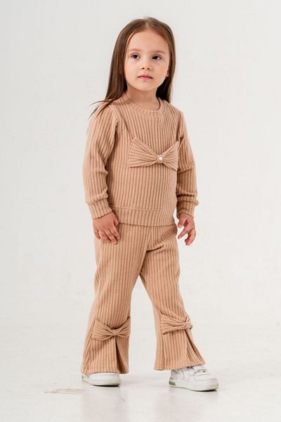 HAUSEkids 1-9 Years Blomm Happy Girl Suit -Caremel-