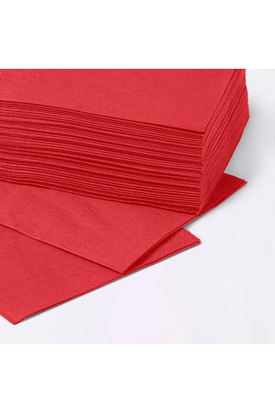IKEA Fantastic Napkin Red 24X24 cm 50 Pieces 70578248