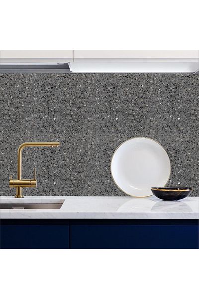 Bigaimaj Acoperire cu folie cu model de granit - Blaturi de bucătărie, 60cmx100cm