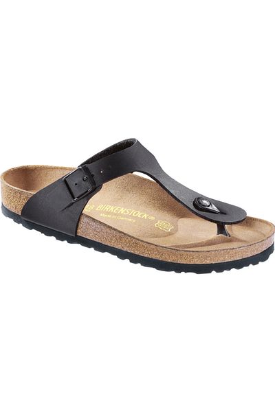 Birkenstock Gizeh Bf Schwarze Hausschuhe