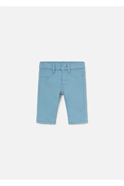 MAYORAL Blue Baby Boy Twill Trousers - 2524