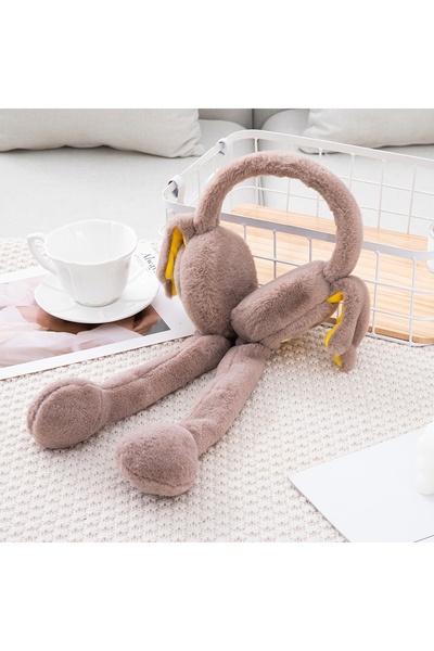 MJ TOYS Kulakları Hareket Eden Sesli Peluş Kuromi Sanrio Pom Purin Cinnamorol...