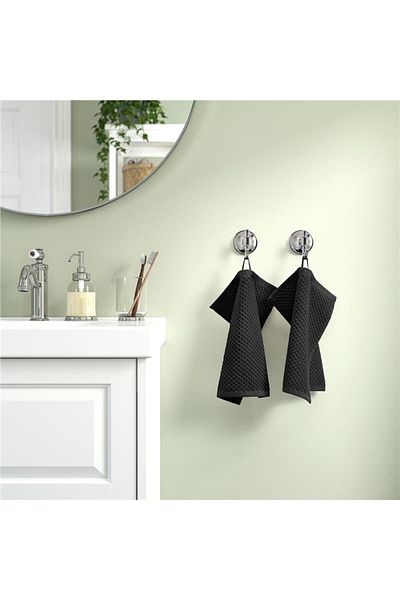 IKEA Gulvıal El Havlusu Siyah 30x30 Cm 00579680