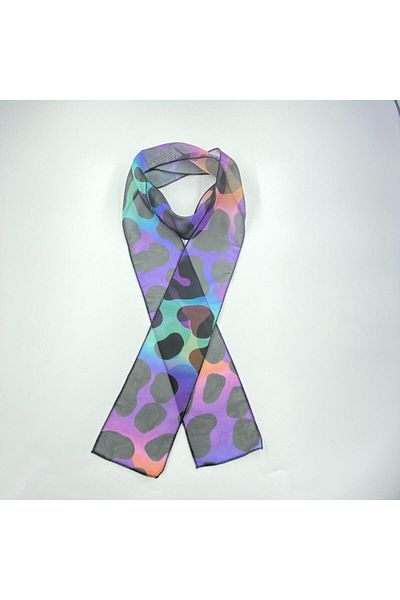 Tedz Collection PAREDORA Spotted Multicolored Hippie Scarf