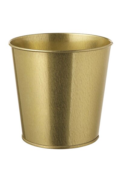 IKEA Daıdaı Büyük Gold Metal Saksı 12 Cm 70359420