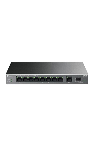 Universal تي بي-لينك LS1210GP محول شبكة بـ 8 منافذ PoE+ بسرعة 10-100-1000 ميج...