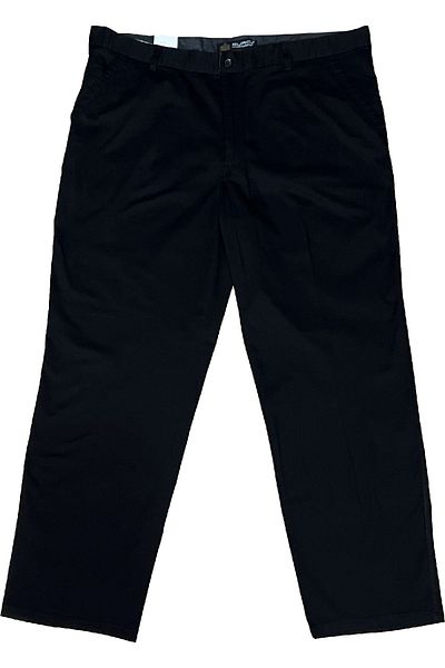 Surco Ανδρικό μαύρο παντελόνι Chino Gabardine Lycra μεγάλου μεγέθους