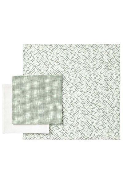 IKEA Prosop de mână Klammig verde-alb - 3 bucăți 70412837