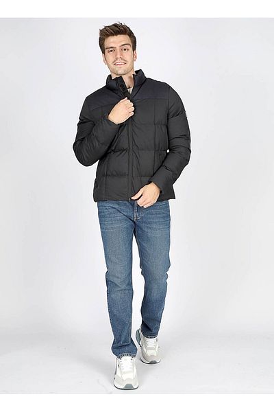 Lee Cooper Navy Blue Men's Coat 251 Lcm 232013   Davis Navy Blue