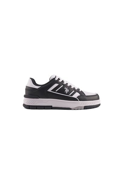 U.S. Polo Assn. ΒΑΣΗ. Polo Assn. Ανδρικά αθλητικά παπούτσια 4W Okra 4Pr - ΜΑΥΡΟ/ΛΕΥΚΟ Α 101812408