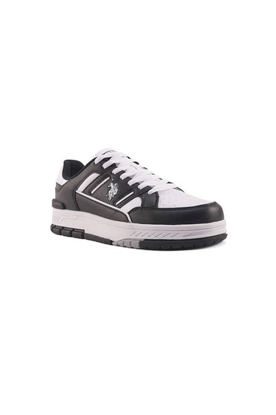 U.S. Polo Assn. ΒΑΣΗ. Polo Assn. Ανδρικά αθλητικά παπούτσια 4W Okra 4Pr - ΜΑΥΡΟ/ΛΕΥΚΟ Α 101812408