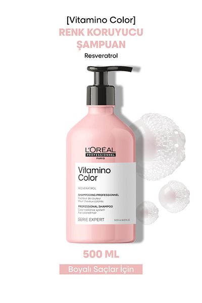 L'oreal Professionnel Vitamino Color Dyed - Color Protection Shampoo for Hair 500ml