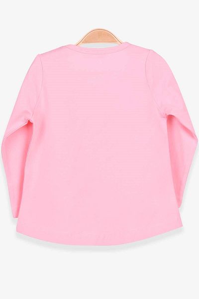 Breeze 1-4 Years Girl's Printed Long Sleeve T-Shirt - Powder