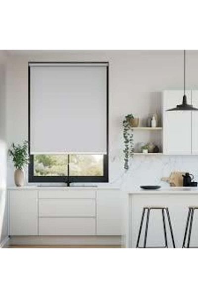 Özel Jaluzi White Blackout Roller Blinds