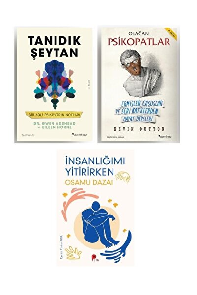 Domingo Yayınevi Tanıdık Şeytan - Olağan Psikopatlar - İnsanlığımı Yitirirken...