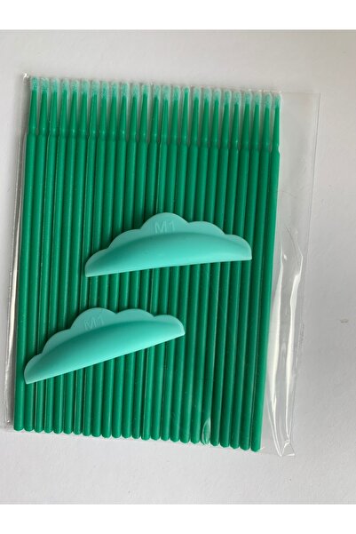 DFCOSMETICS Mini İpek Kirpik Lifting Seti Perma Pedi - Mıcrobrush