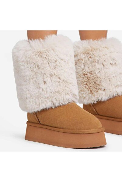 Giydim Gidiyor Pofi Bot Kahverengi