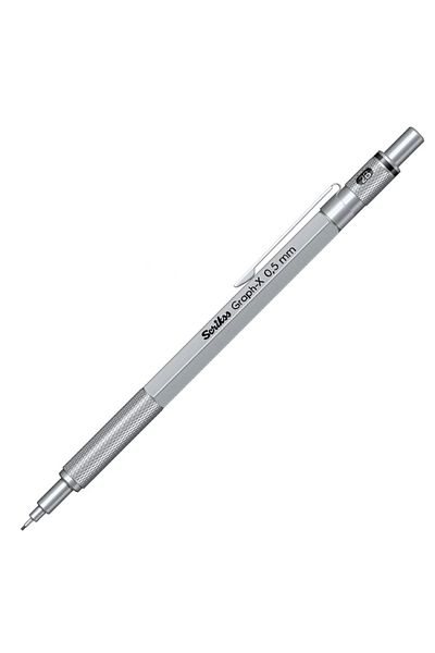 Scrikss Graph-x Metal 0.5mm - Satin Gray Versatil Pen