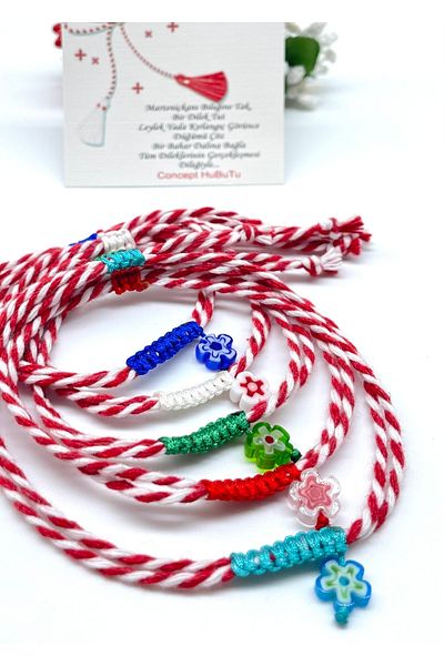 Concept HuBuTU Gelatin Floral Martenish Set with 5 Gift Cards