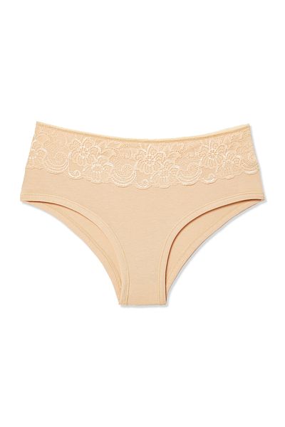 HNX Γυναικεία εσώρουχα Cotton Piping Slip