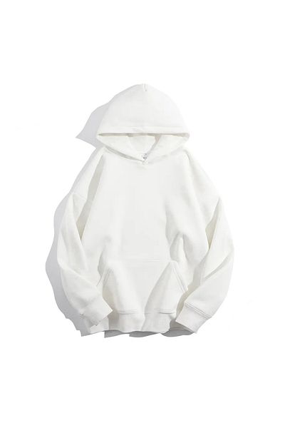 LA GULER Unisex Basic Hoodie Unprinted Φούτερ με φούτερ με φαρδιά 3 νήματα 100% βαμβακερό..