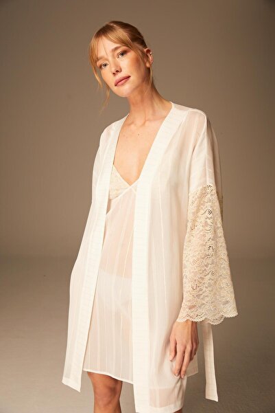 Pelopea BEYAZ LUREX BRIDE 6 PARÇA SET