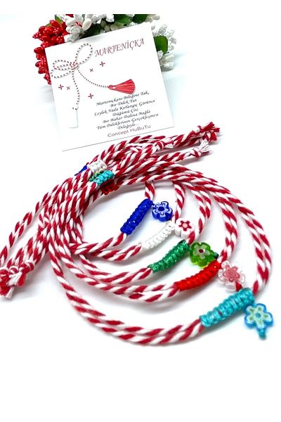 Concept HuBuTU Gelatin Floral Martenish Set with 5 Gift Cards