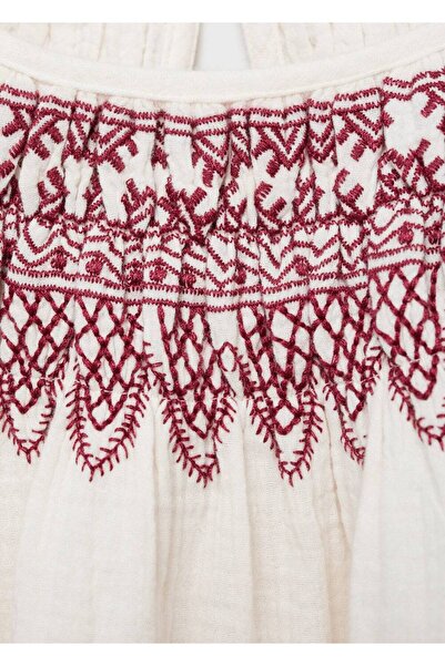 MANGO Kids Halenka s detailem výšivky