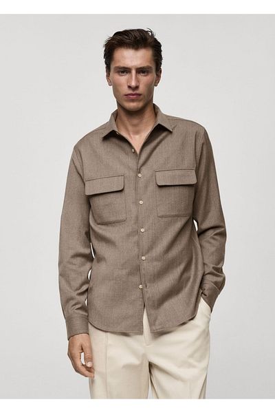 MANGO Man Slim Fit Velvet Blazer Jacket