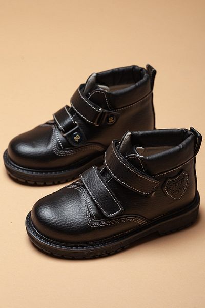 Dilimler Ayakkabı Cute Baby Orthopedic Black Boy Baby Booties (μέγεθος 2-30)