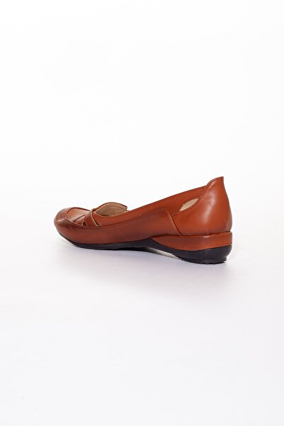 Dilimler Ayakkabı Cage Model Tan Large Size Women's Shoes Daily