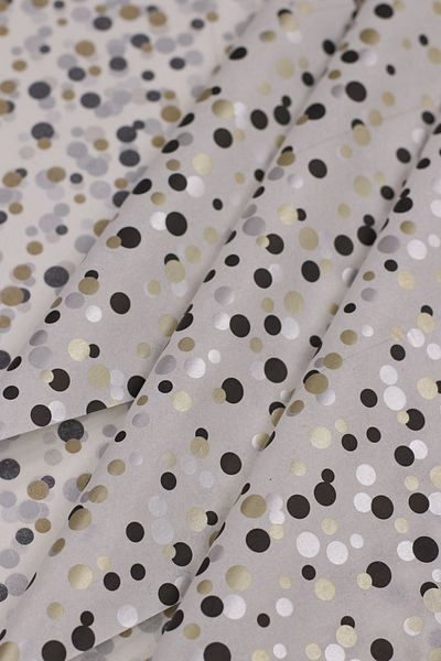 demontecraft Mixed polka dot Pelur paper Pelur packaging paper gift package 50x70 10 pieces