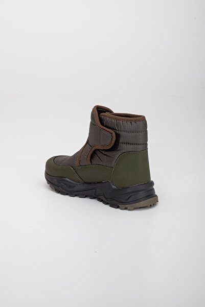Dilimler Ayakkabı ŞirinYouth Orthopedic Velcro Parachute Khaki Boy's Boots