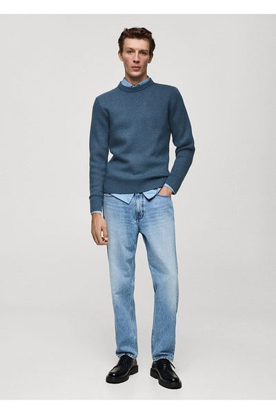 MANGO Man Pletený svetr Regular Fit