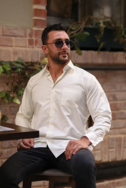 PASSERO Regular Fit Soğuk Baskı Gömlek