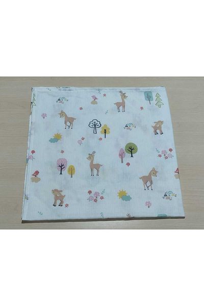 Alpıno Newborn - Muslin Blanket and Blanket (100% Cotton Baby Blanket, 85cm X 85cm)