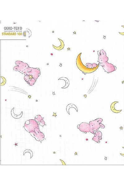 Alpıno Newborn - Muslin Blanket and Blanket (100% Cotton Baby Blanket, 85cm X 85cm)