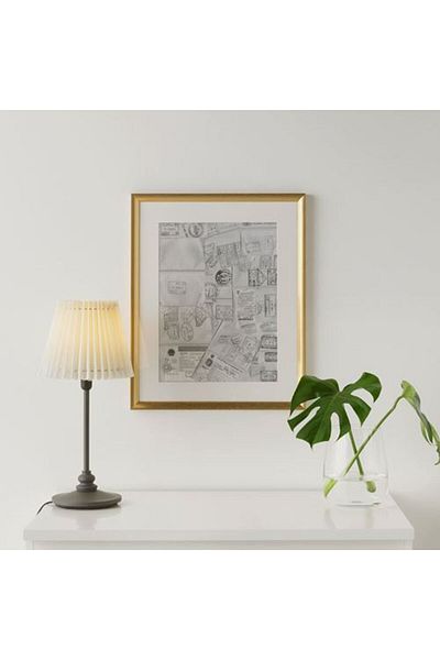 IKEA Πλαίσιο SILVERHÖJDEN με χρώμα, 40x50 cm