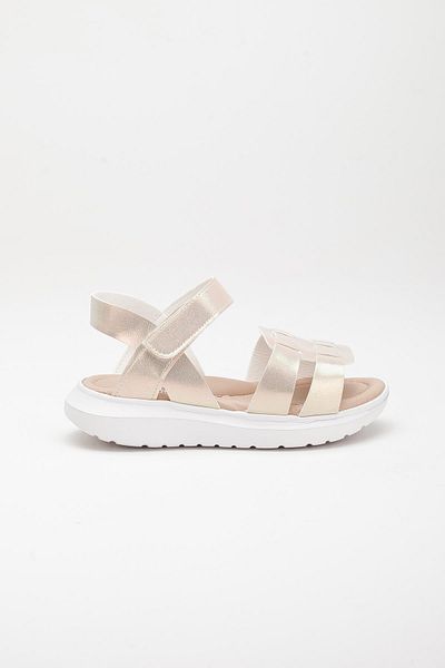 Dilimler Ayakkabı Şirinbebe Şiringenç Square Helmet Mother of Pearl Baby Girl Kids Sandals