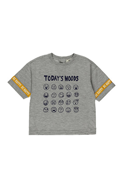 Panço Tricou cu mânecă scurtă imprimat