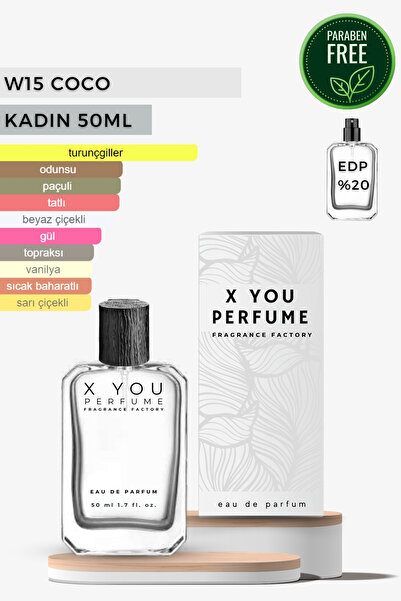 x you perfume Coco 50 Ml Edp Woman Perfume W15