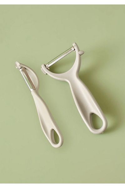 HOMİNG Beige Gray Homing Zoi Flat Side Peeler Set - 241667