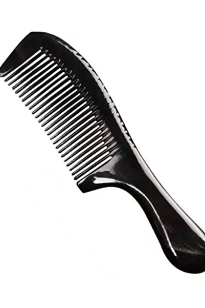 Efsoon Organics Classic Natural Bone Comb Horn Cow Horn Hair Comb Handmade Wi...