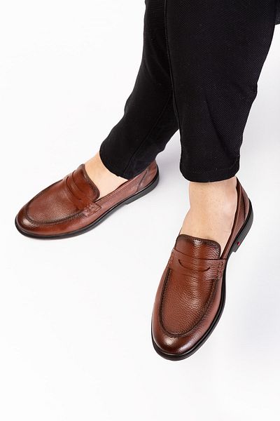 maximoda Γνήσιο δέρμα, χωρίς κορδόνια, εσωτερικό εξωτερικό δέρμα, ανδρικά παπούτσια